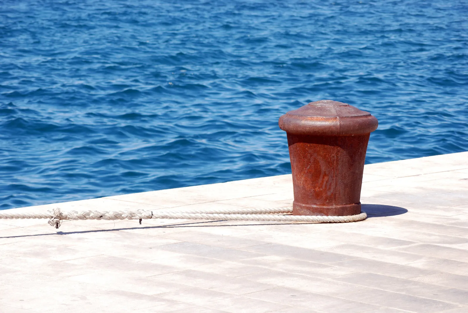 “Bollard At The Port” by Gábor Szakács