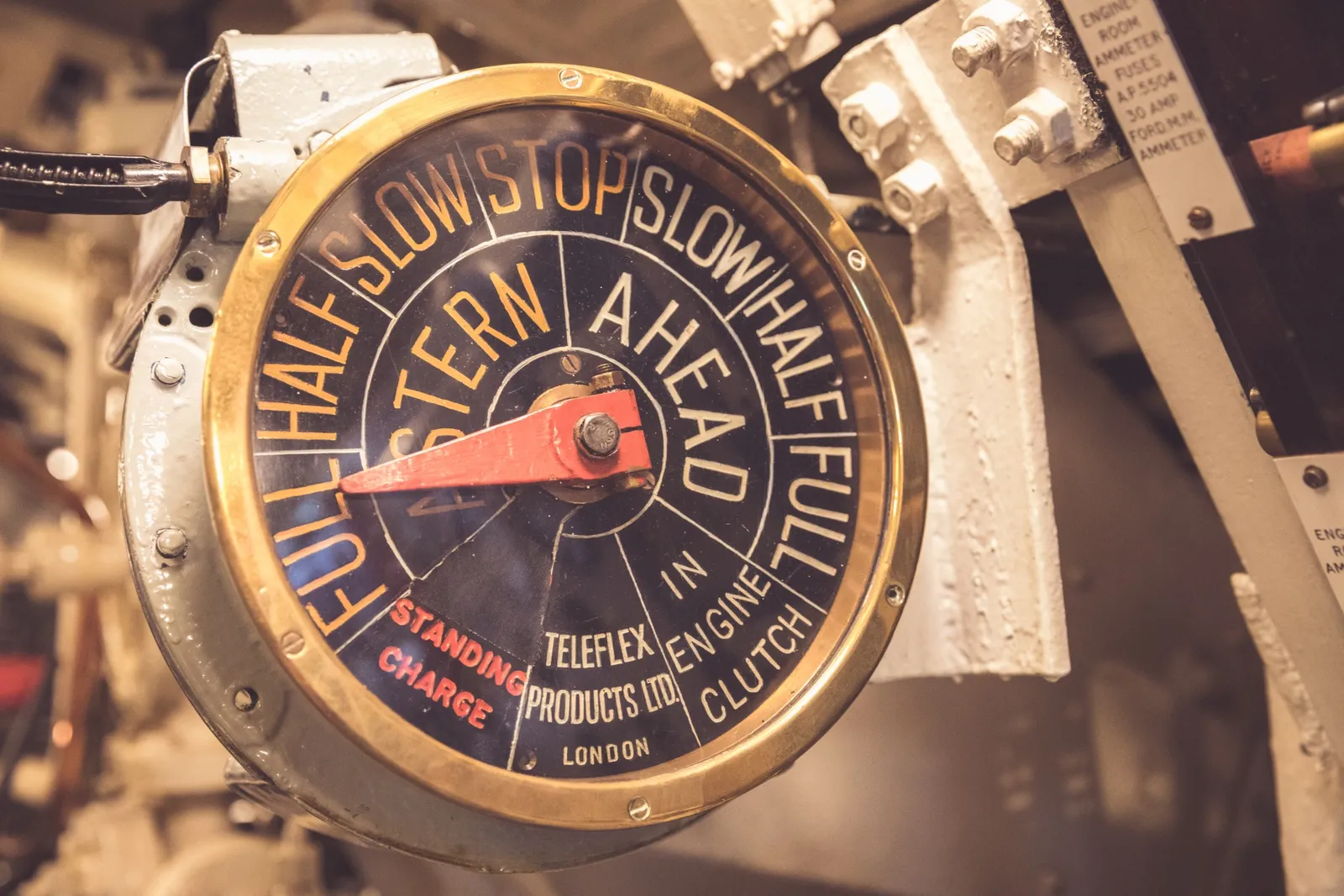 “Vintage Ship Telegraph” by Petr Kratochvil